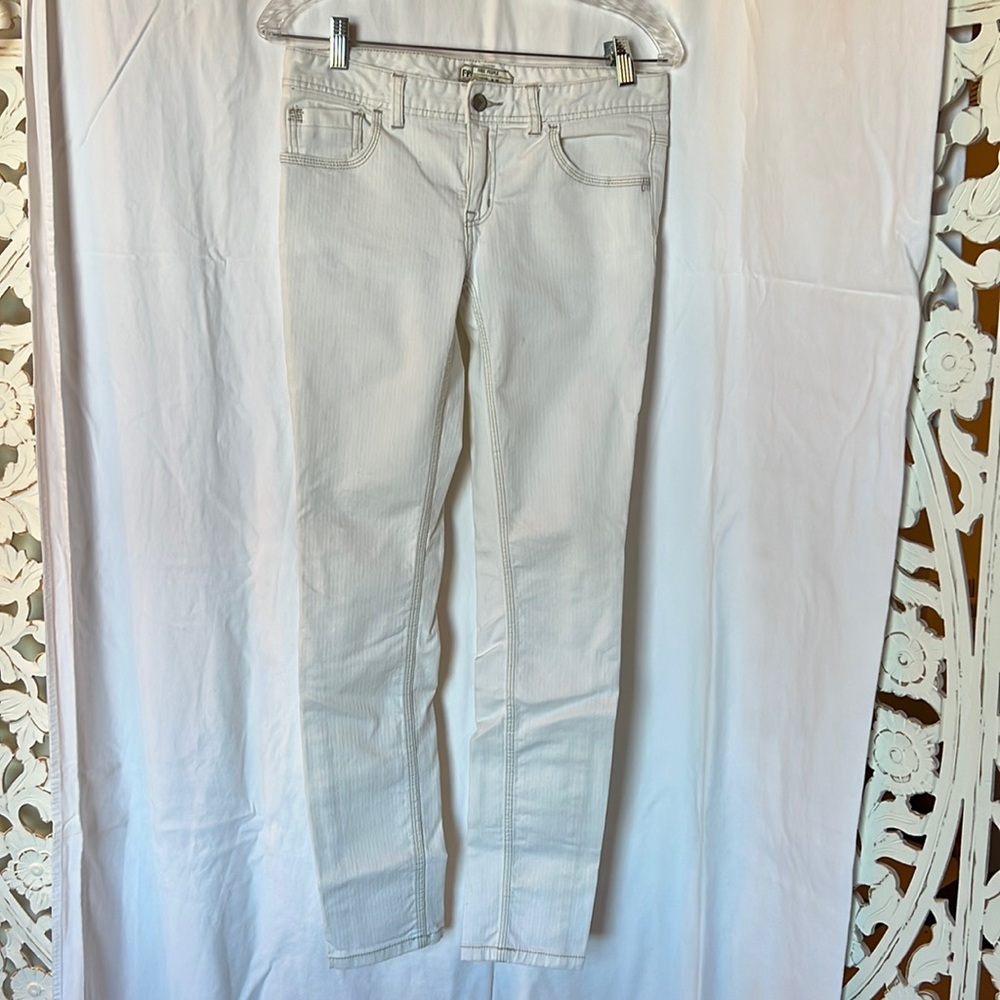 Free People White Skinny Jeans